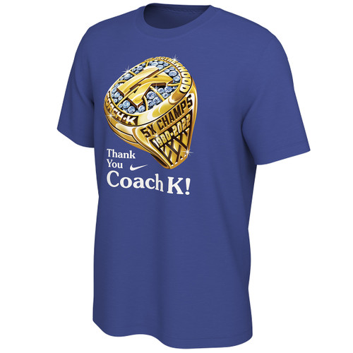 22081 - Coach K Retirement Ring Tee by Nike®