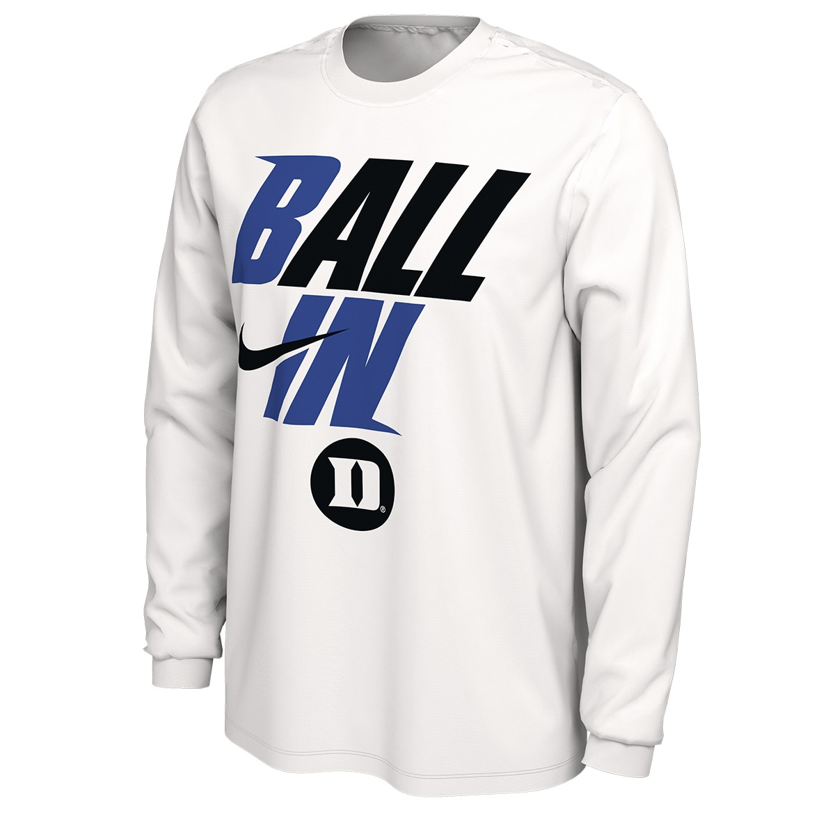 Duke® Youth Ball In LS Bench Tee by Nike®