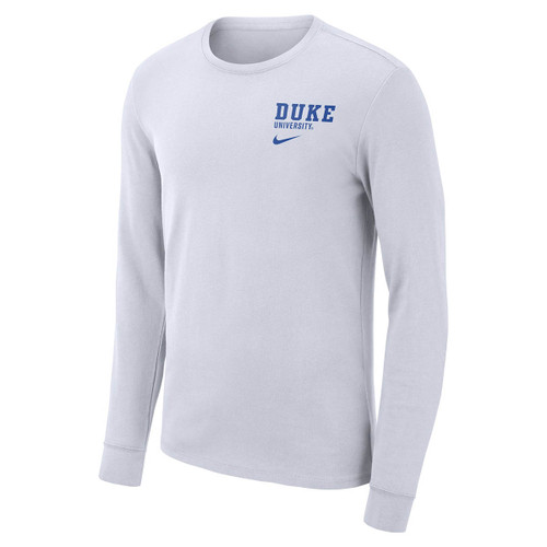 22160 - Duke® Arena Long Sleeve T-shirt by Nike®