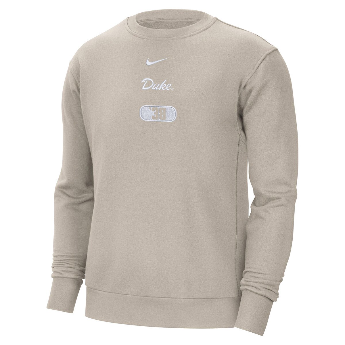 Duke crewneck sweatshirt grey sale