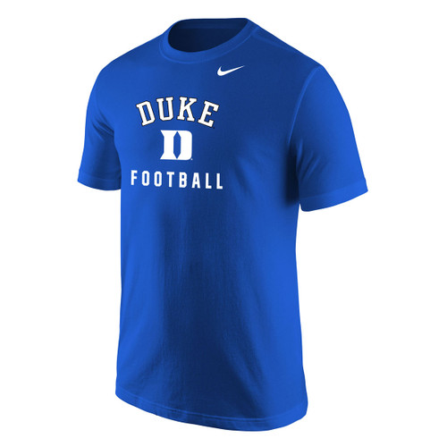 Duke® Football Cotton Tee by Nike®