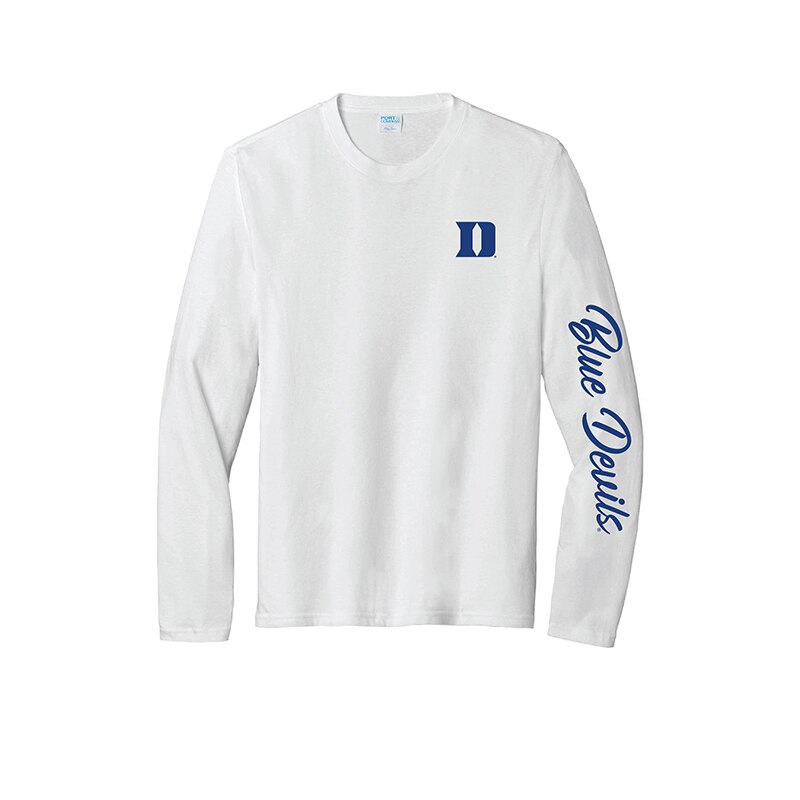 Duke Vintage Tri-blend Long Sleeve Tee