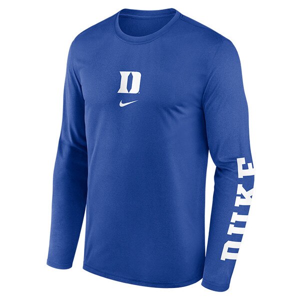 Duke® Legend Icon LS Tee by Nike®