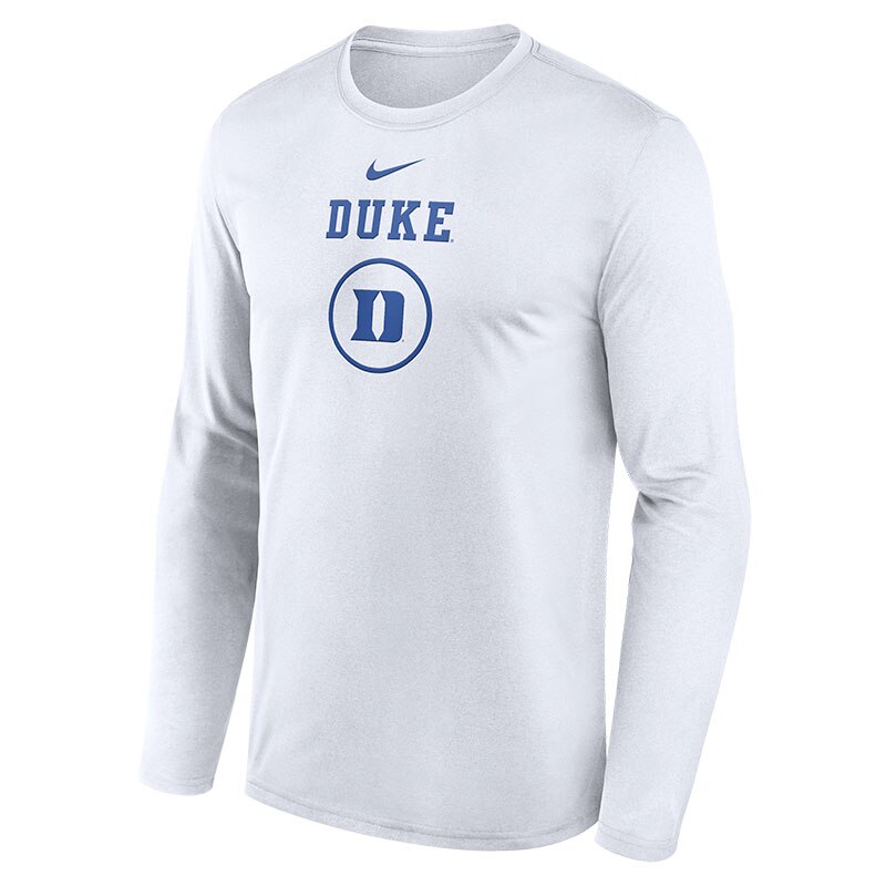 Duke shops University Blue Devils Long Sleeve Shirt Size XL