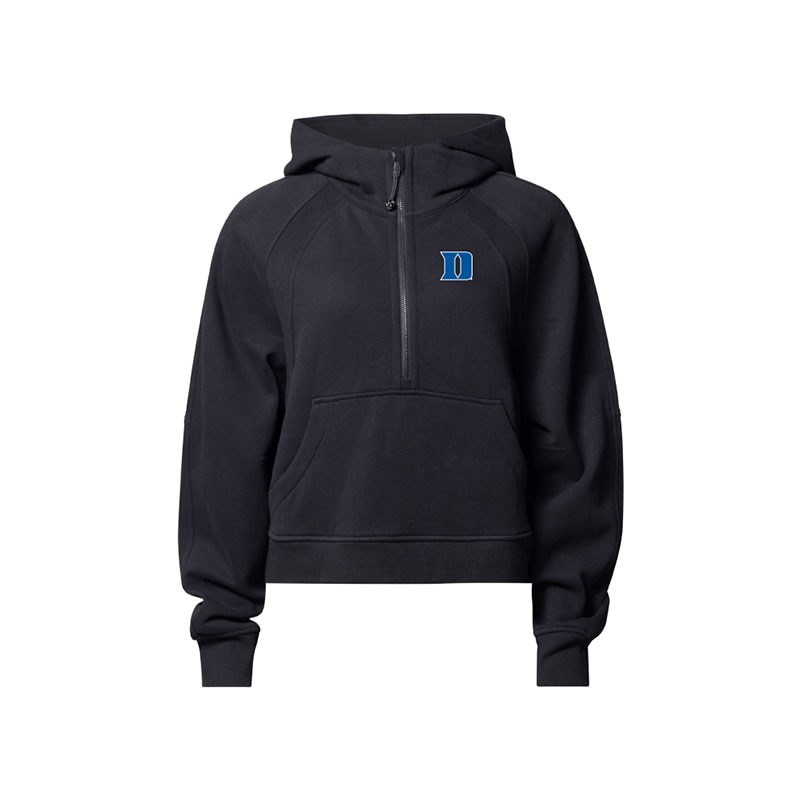 Duke Sherpa Quarter Zip Hood by Champion