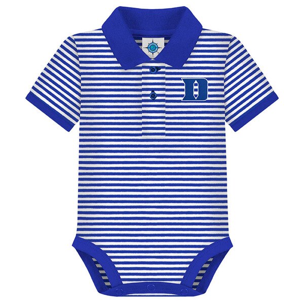 Duke® Striped Polo Onesie