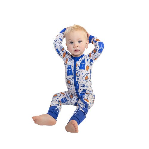 Duke® Basketball Zipper Romper