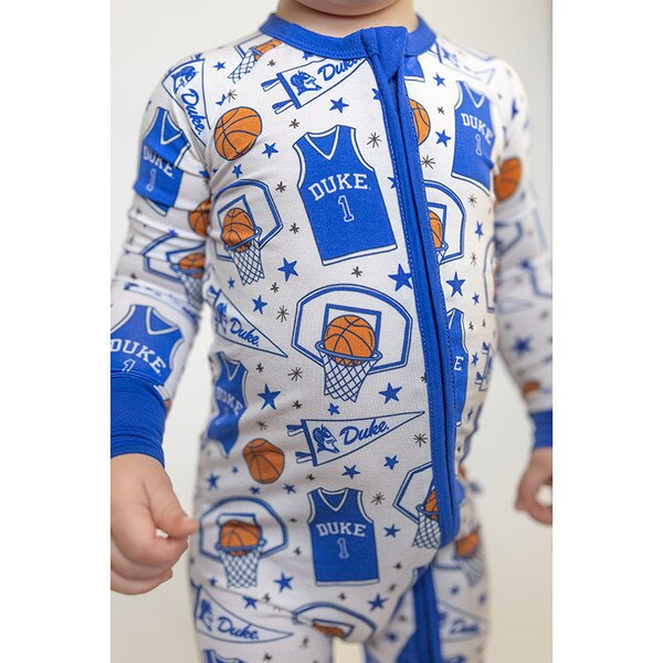 Duke® Basketball Zipper Romper