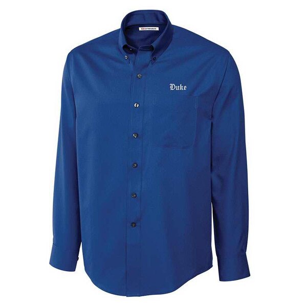 43612 - Duke® Long Sleeve Epic Easy Care Fine Twill by Cutter & Buck® (Tall)