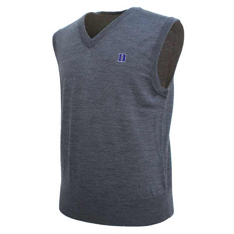 Duke Classic Saxxon Wool Sweater Vest by Brooks Brothers