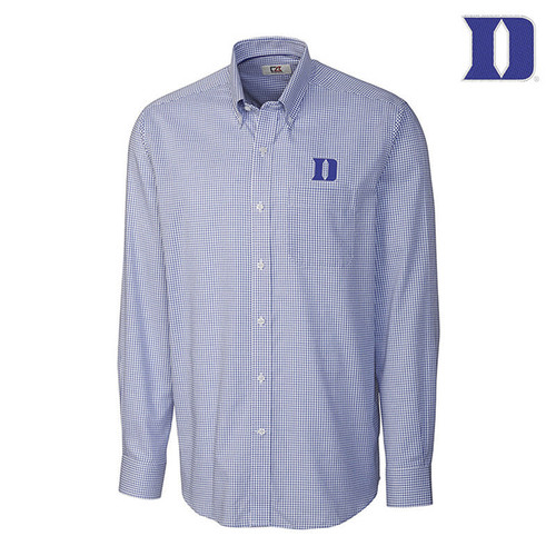 45445 - Duke® Easy Care Tattersall Woven Shirt by Cutter & Buck® (Big)