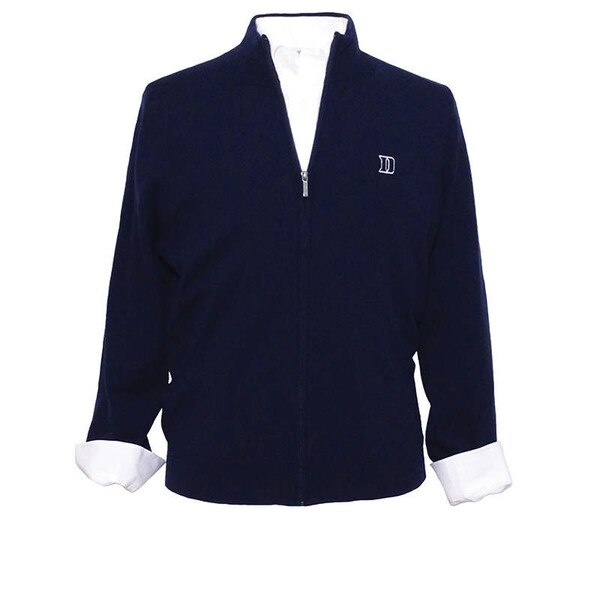 45964 - Duke® Merino Wool Full Zip Sweater by Brooks Brothers®
