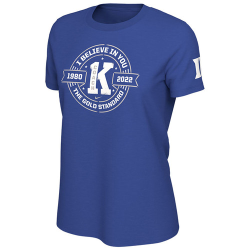 46145 - Duke® Women's Coach K Center Court T-shirt by Nike®