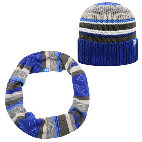 46234 - Duke® Numb Combo Knit Cap & Scarf Set by Top of the World