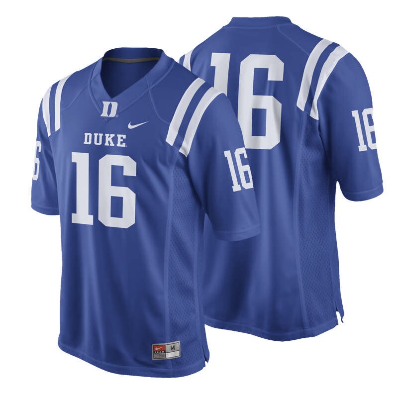 Duke discount football jersey