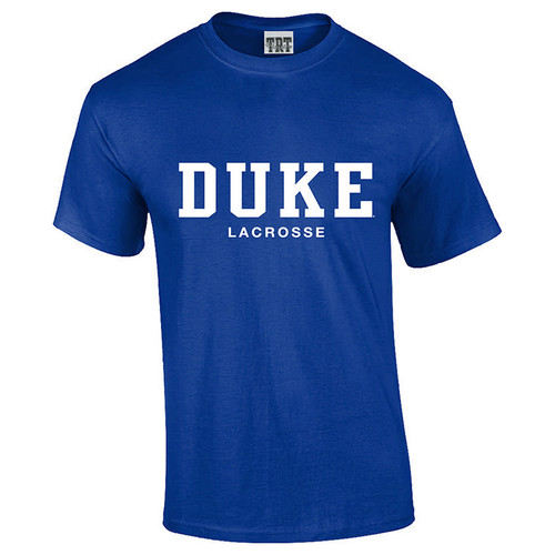 Block Duke Lacrosse T-shirt*