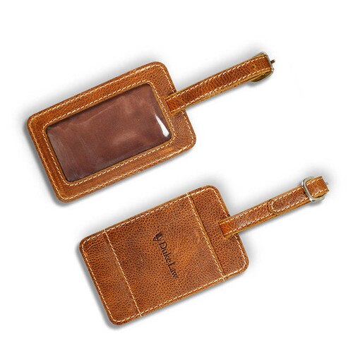 Duke® Law Leather Luggage Tag
