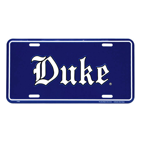 Gothic Duke® License Plate