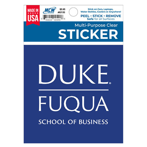 Duke® Fuqua School Decal
