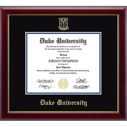 62385 - Duke® Gold Embossed Edition Diploma Frame