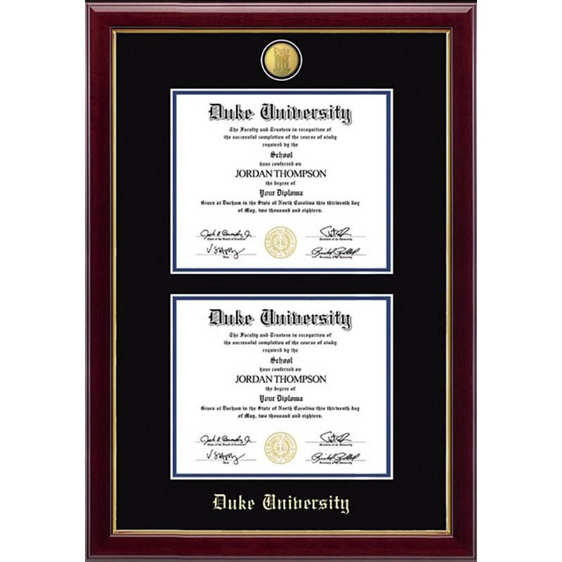 Duke® School of Nursing 23 Karat Edition Diploma Frame | Duke Stores