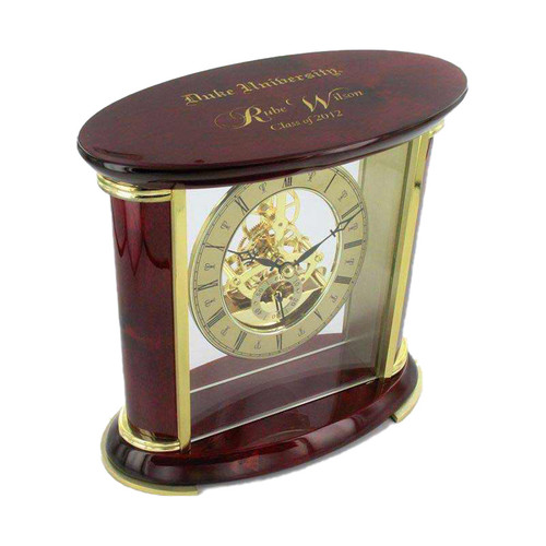 62582 - Duke® Personalized Aristocrat Clock (Special Order)