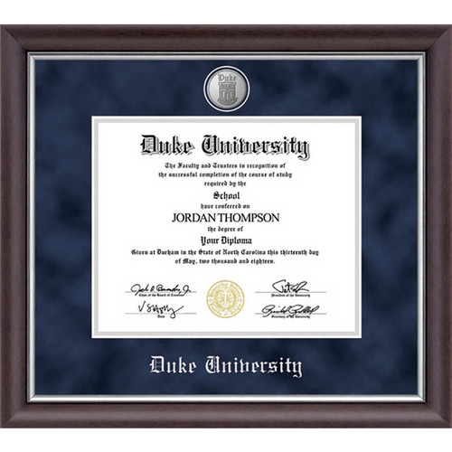 65520 - Duke® Silver Medallion Devonshire Diploma Frame