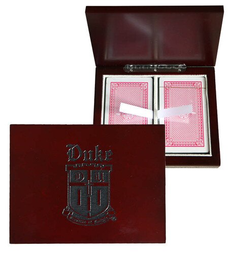 Duke® Rosewood Box with Cards
