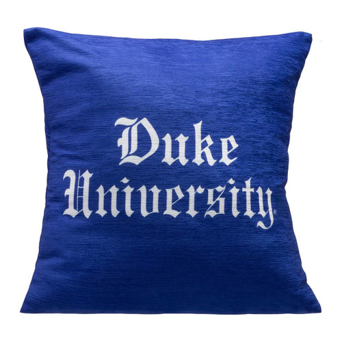 Gothic Duke University Throw Pillow