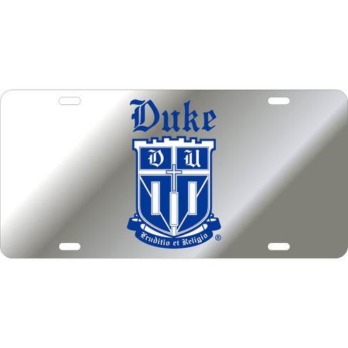Gothic Duke® Shield License Plate