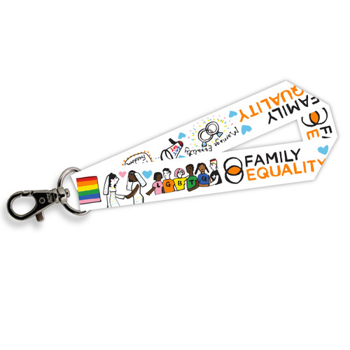 Family Equality 1" Key strap