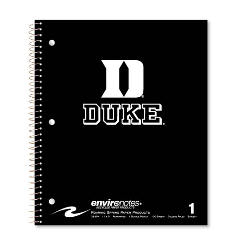 Duke® Spiral 1-Subject Notebook