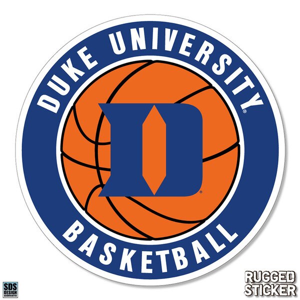 Duke Basketball 3.5" Rugged Sticker