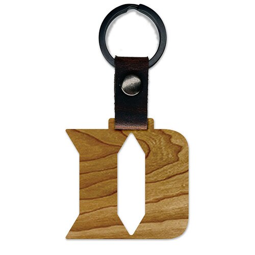 Duke® Unstained Cherry Keychain